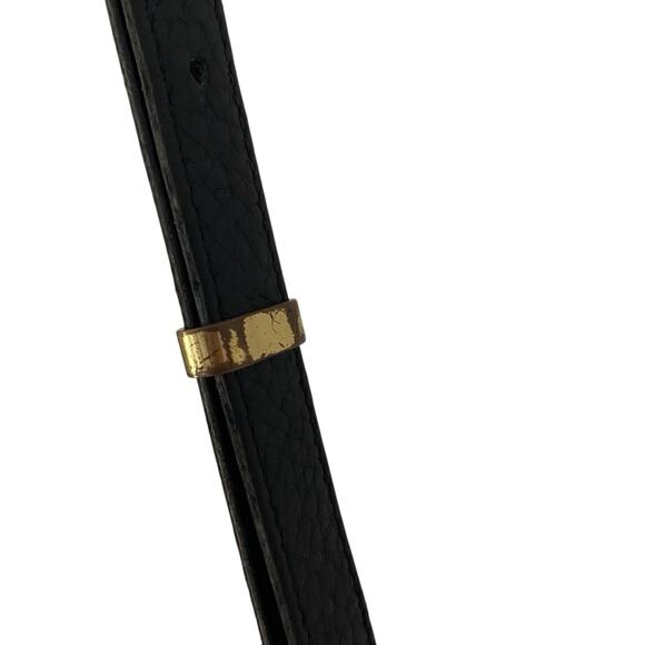 Dooney and Bourke Vintage Black Leather Pebbled Bucket Bag Purse - Picture 6 of 14